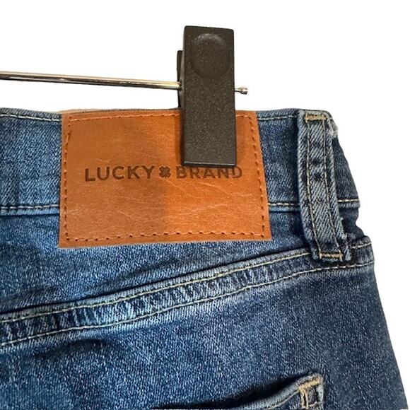 Lucky Brand Blue Medium Wash Ava Mid Rise Skinny Denim Jeans Women Sz 10/30 - Picture 8 of 11